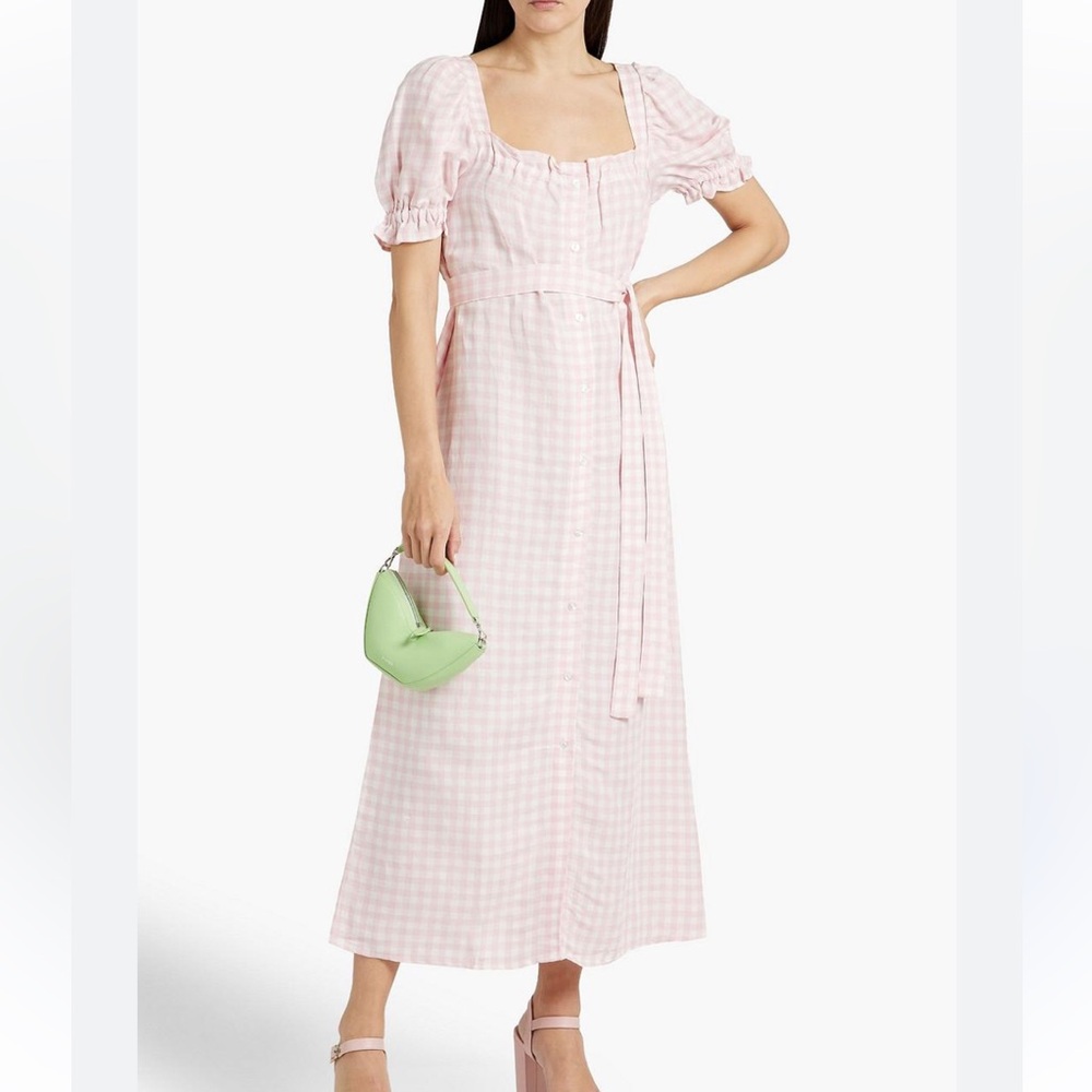Sleeper pink gingham dress